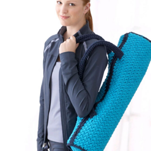 12 Awesome And Free Yoga Mat Bag Crochet Patterns - Yarnique