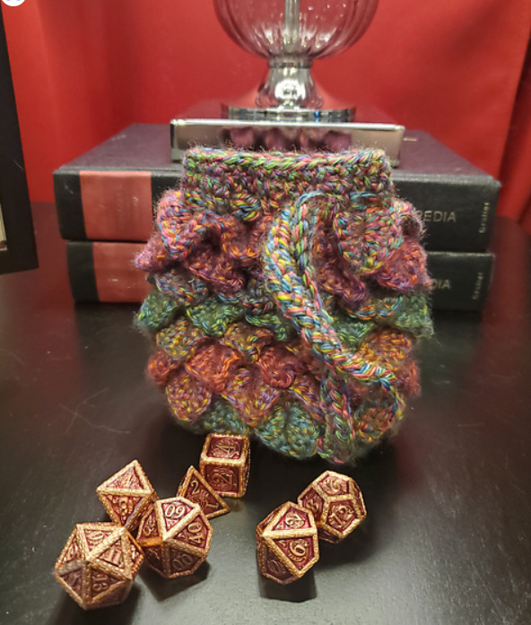 27 Free Dice Bag Crochet Patterns Perfect For Ttrpgs Yarnique